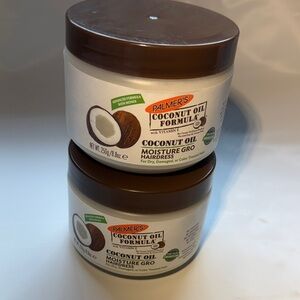 Lot of 2 Coconut Oil Formula Moisture Gro Hairdress - Brown